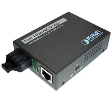 FT-801 медиа конвертер/ 10/100Base-TX to 100Base-FX (ST) Bridge Media Converter, LFPT Supported