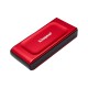Твердотельный накопитель/ Kingston External SSD XS1000, 2000GB, Type-C/A, USB 3.2 Gen 2, R/W 1050/1000MB/s, 70x33x14mm, 29g., Red (60 мес)