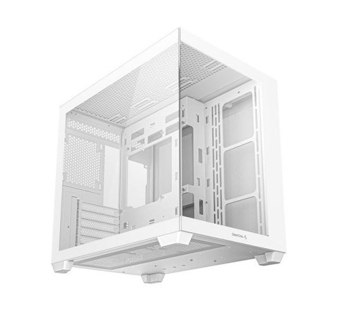 корпус Deepcool CG530 WH без БП, боковое окно (панорама), белый, ATX (R-CG530-WHNDA0-G-1)