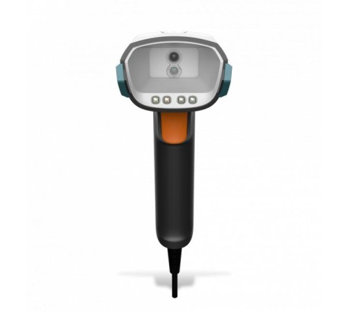 Сканер штрих-кодов/ Handheld scanner. industry. 2D. megapixel imager. Red/White /blue LEDs. multi-interface (RS232.USB.PS/2). vibration. protection class: IP64 drop: 1.8m. incl.: 2m straight rugged USB cable.