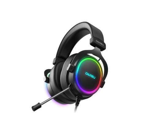 Гарнитура игровая проводная Dareu EH925 Black (черный), подсветка RGB, фиксированный микрофон с шумоподавлением, подключение USB, длина кабеля 2,2м (Мятая упаковка) Гарнитура игровая проводная Dareu EH925 Black (черный), подсветка RGB, фиксированный микрофон с шумоподавлением, подключение USB, длина кабеля 2,2м (Мятая упаковка)