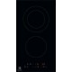 Домино ELECTROLUX/ Электрическая стеклокерамическая варочная поверхность, цвет: Черный, таймер для каждой зоны нагрева, без рамки