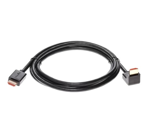 Кабель/ Кабель HDMI---HDMI ver 2.0 угловой коннектор 90град  2м,Telecom <TCG225-2M>