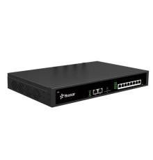 АТС YEASTAR IP-АТС на 50 абонентов и 25 одновременных вызовов, позволяет подключать аналоговые линии/телефоны, линии BRI и GSM-линию посредством дополнительных модулей, поддерживает протоколы MFC R2, SS7,