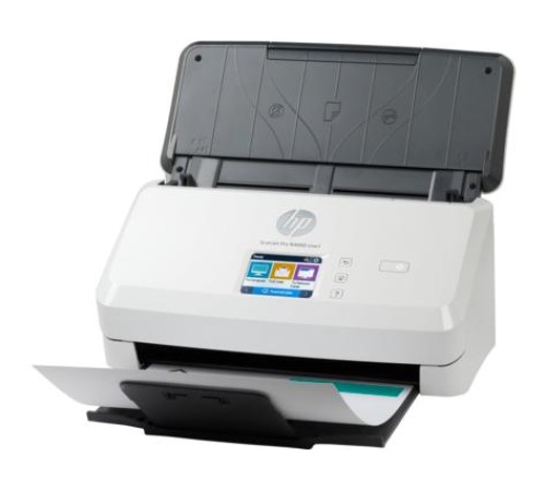 Сканер HP ScanJet Pro N4000 snw1 (CIS, A4, 600 dpi, Ethernet 10/100Base-TX, USB 3.0, Wi-Fi, ADF 50 sheets, Duplex, 40 ppm/80 ipm)