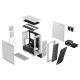 Корпус ПК без блока питания/ Case Fractal Design Meshify 2 Compact RGB TG Light Tint, Midi-Tower, 4x120mm RGB, 2xUSB-A 3.2 + 1xUSB 3.2 Type-C ATX, mATX, mITX White