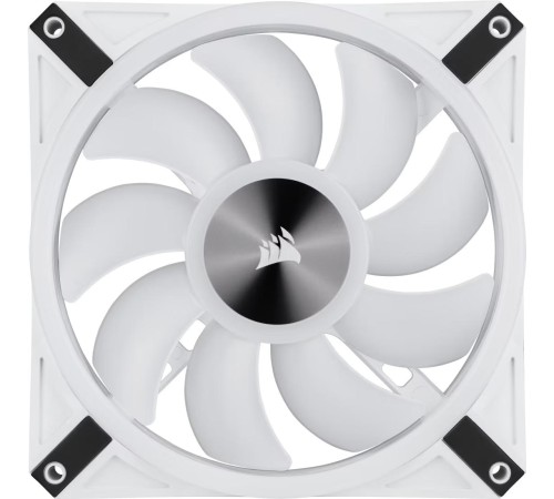 Кулер для корпуса/ Case Cooler Corsair iCUE QL140 RGB 140mm (140x140x25mm, 4-pin PWM, RGB, 50.2CFM, 26dBA, 1250RPM, White, 2pcs) Кулер для корпуса/ Case Cooler Corsair iCUE QL140 RGB 140mm (140x140x25mm, 4-pin PWM, RGB, 50.2CFM, 26dBA, 1250RPM, White, 2pcs)