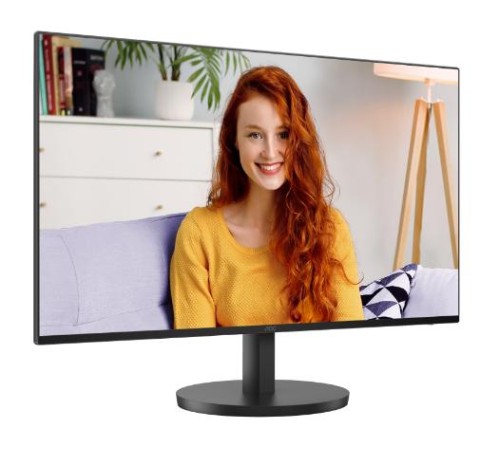 монитор 23,8" AOC  24B3HA2 1920х1080, WLED, 16:9, IPS, 250cd, 1300:1, 20M:1, 4ms, 178/178, VGA, HDMI, 100Hz, Speakers, Tilt, Внутр, VESA, Black, 3y