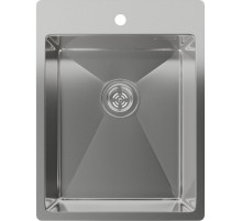 Кухонная мойка RIVELATO Rivelato Rinox 3850 Мойка нерж.сталь 1 чаша 380*500*200 мм, монтаж: врезной, материал: нержавеющая сталь, цвет: нержавеющая сталь