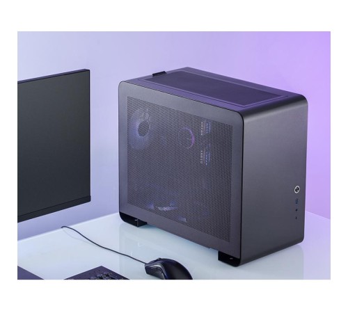 Корпус без блока питания/ Case JONSBO U4 Mini MESH, Mini-Tower, no fan, 1xUSB-A 3.0 + 1xUSB-C 3.2, mATX, mITX Black Корпус без блока питания/ Case JONSBO U4 Mini MESH, Mini-Tower, no fan, 1xUSB-A 3.0 + 1xUSB-C 3.2, mATX, mITX Black
