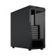 Корпус без блока питания/ Case Fractal Design North TG Dark Tint, Midi-Tower, 2x140mm, 2xUSB-A 3.2 + 1xUSB 3.2 Type-C ATX, mATX, mITX Wood panel, Charcoal Black