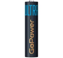 Батарейка/ Батарейка GoPower ULTRA LR03 AAA BL10 Alkaline 1.5V (10/100/800) (10 шт.)