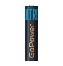 Батарейка/ Батарейка GoPower ULTRA LR03 AAA BL10 Alkaline 1.5V (10/100/800) (10 шт.)