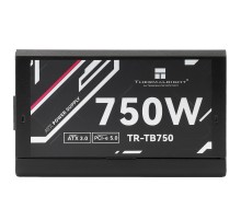 Блок питания 750W/ Power Supply Thermalright, 750W 80+ Bronze (ATX, 3.0, PCIe 5.0, Full modular, 1x24(20+4)pin, 2xCPU 8(4+4)pin, 4xPCIe*2 8(6+2)pin, 3xSATA3, 1x12+4pin (12VHPWR PCIe 5.0 12+4pin 600mm), 3xMOLEX4pin, Active, 120x120mm, 150x140x86mm, APFC, b