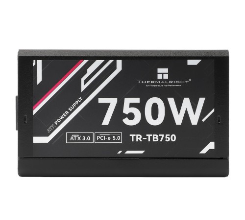 Блок питания 750W/ Power Supply Thermalright, 750W 80+ Bronze (ATX, 3.0, PCIe 5.0, Full modular, 1x24(20+4)pin, 2xCPU 8(4+4)pin, 4xPCIe*2 8(6+2)pin, 3xSATA3, 1x12+4pin (12VHPWR PCIe 5.0 12+4pin 600mm), 3xMOLEX4pin, Active, 120x120mm, 150x140x86mm, APFC, b Блок питания 750W/ Power Supply Thermalright, 750W 80+ Bronze (ATX, 3.0, PCIe 5.0, Full modular, 1x24(20+4)pin, 2xCPU 8(4+4)pin, 4xPCIe*2 8(6+2)pin, 3xSATA3, 1x12+4pin (12VHPWR PCIe 5.0 12+4pin 600mm), 3xMOLEX4pin, Active, 120x120mm, 150x140x86mm, APFC, b