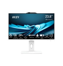 Моноблок MSI Pro AP242P 14M AiO 23,8" FHD(1920x1080)IPS AG Non-touch, Core i5-14400 (2.5GHz), 16Gb DDR5 (2x8Gb), 512GB SSD, Intel UHD,WiFi,BT,camera,WirelessKB&mouse Eng/Rus,noOS,1y w-ty,White