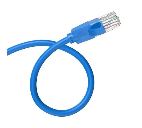 Патч-корд Vention прямой UTP cat.6, RJ45 - 3м. Синий