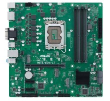 Материнская плата ASUS PRO B760M-CT-CSM, LGA1700, B760, 4*DDR5, 4*SATA, 2*M.2, 2*USB 3.2, 2*USB 2.0, 1*PCIx16, 2*PCIx1, DP+HDMI+VGA, mATX; 90MB1DY0-M1EAYC