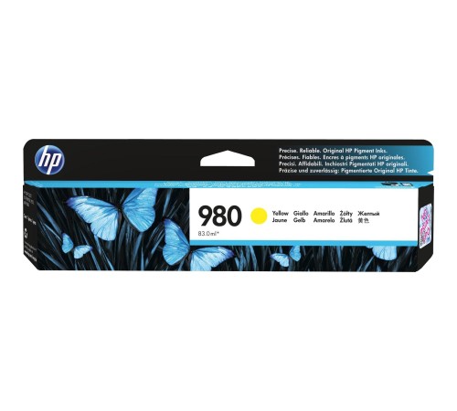 Картридж/ HP 980 Yellow Original Ink Cartridge