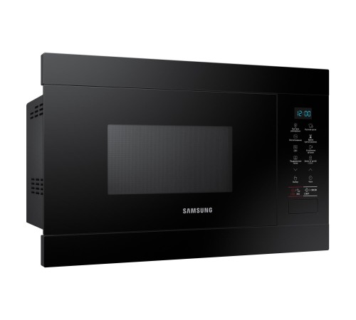 встраиваемая микроволновая печь Samsung Built-in microwave oven; product dimensions (WxHxD) 595x380x306 mm; 22 liters. ; Bioceramics; Output power (microwaves) 850 watts