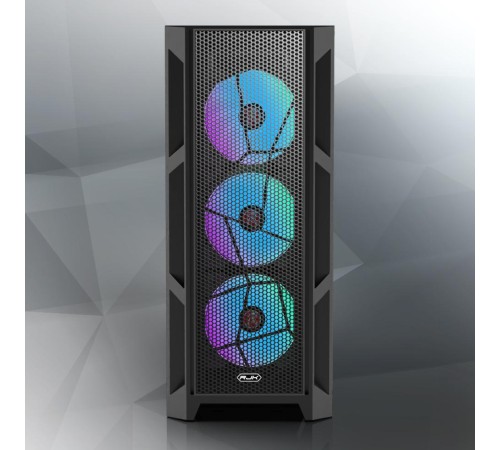Корпус без блока питания/ Case Raijintek ARCADIA III-MS4, Midi-Tower, TG, 4x120mm ARGB, 1xUSB-A 3.0 + 2xUSB 2.0, ATX, mATX, mITX Black Корпус без блока питания/ Case Raijintek ARCADIA III-MS4, Midi-Tower, TG, 4x120mm ARGB, 1xUSB-A 3.0 + 2xUSB 2.0, ATX, mATX, mITX Black