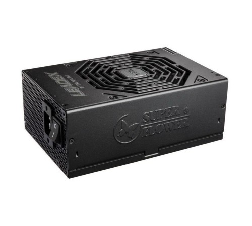 блок питания 1600 Ватт/ Power Supply Super Flower Leadex Titanium, 1600W, ATX, 140mm, 14xSATA, 9xPCI-E(6+2), 5xPCI-E(6), APFC, 80+ Titanium, Full Modular блок питания 1600 Ватт/ Power Supply Super Flower Leadex Titanium, 1600W, ATX, 140mm, 14xSATA, 9xPCI-E(6+2), 5xPCI-E(6), APFC, 80+ Titanium, Full Modular