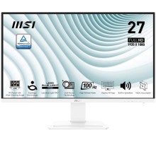 Монитор MSI PRO MP273AW 27" 16:9 FHD(1920x1080)IPS Flat,5ms(GTG),1000:1,100M:1,300nit,178/178,1xHDMI ,1xDP, 1*D-Sub (VGA) ,Tilt,VESA,100Hz,1y w-ty, White (существенное повреждение коробки)