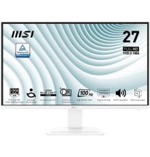 Монитор MSI PRO MP273AW 27" 16:9 FHD(1920x1080)IPS Flat,5ms(GTG),1000:1,100M:1,300nit,178/178,1xHDMI ,1xDP, 1*D-Sub (VGA) ,Tilt,VESA,100Hz,1y w-ty, White (существенное повреждение коробки)