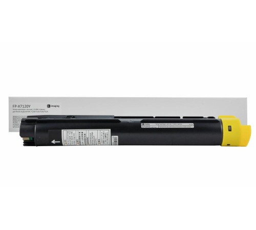 Тонер-картридж, желтый, 15 000 страниц, для Xerox моделей WC 7120/7125/7220/7225 (аналог 006R01462), FP-X7120Y
