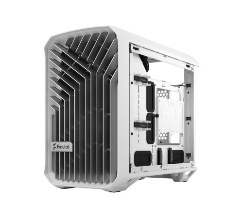 Корпус ПК без блока питания/ Case Fractal Design Torrent Nano TG Clear Tint, Mini-Tower, 1x180mm, 2xUSB-A 3.0 + 1xUSB 3.2 Type-C, mDTX, mITX White