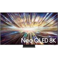 Телевизор ЖК 75'' Samsung/ 75", NeoQLED, 8K, Tizen Smart TV, 120Hz (Up to 144Hz), HDR10+, Wi-Fi, Voice, DVB-T2/C/S2, Bluetooth, CI+(1.4), FreeSync Premium PRO, 4.2.2Ch 70W, OTS Lite, 4HDMI, 4USB, One Connect (Y24 8K), Graphite Black 2024