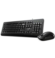 Комплект клавиатура + мышь Genius KM-160, Black, USB, Wired KB+Mouse Combo (KB-115 + DX-160)