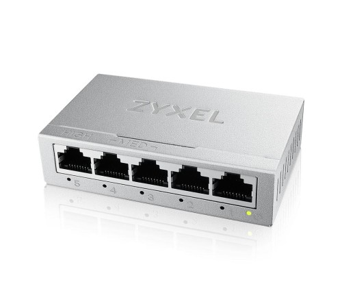 Коммутатор/ Коммутатор Zyxel GS-105B v5, 5 портов 1000 Мбит/с, настольный, металлический корпус