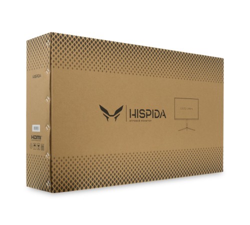 Монитор HISPIDA 27'' 2560x1440, IPS, 178/178, 1ms, 300nit, 1500:1, 240Hz, 2xDP/2xHDMI, noxUSB-A, RGB, FreeSync, LowBlueLight, LTSP, ExtPWR, Black, 1y Монитор HISPIDA 27'' 2560x1440, IPS, 178/178, 1ms, 300nit, 1500:1, 240Hz, 2xDP/2xHDMI, noxUSB-A, RGB, FreeSync, LowBlueLight, LTSP, ExtPWR, Black, 1y