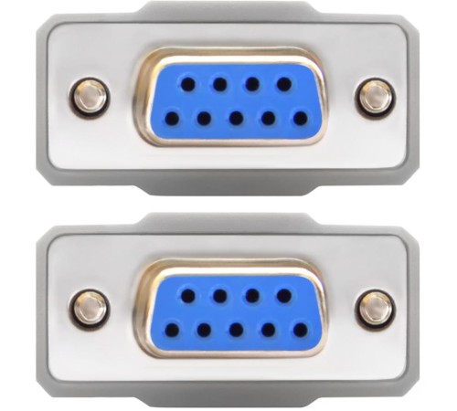 Greenconnect Кабель COM RS-232 порта соединительный 1.8m GCR-DB9CF2F-1.8m, 9F / 9F Premium, серый, пластиковый пакет Greenconnect Кабель COM RS-232 порта соединительный 1.8m GCR-DB9CF2F-1.8m, 9F / 9F Premium, серый, пластиковый пакет