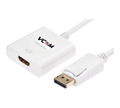 Кабель-переходник/ Кабель-переходник DisplayPort(M) ---> HDMI(F) 0.2m 4K@30Hz VCOM <CG601>