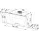 Вытяжка Franke FMA 2.0 PRO 907 BK/ Best, Наклонная вытяжка, Maris FMA 2.0 PRO 907 BK, цвет черный, Макс.производительность 900 м3/ч, количество скоростей - 3+интенсив, управление сенсорное, LED 2x1 В