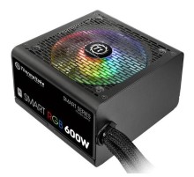 Блок питания Thermaltake PS-SPR-0600NHSAWE-1, 600W / APFC / 80+ / Smart RGB