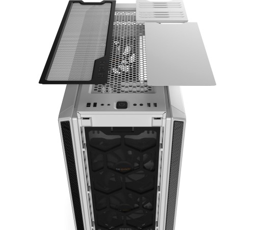 Корпус ПК без блока питания/ Case be quiet! SILENT BASE 802, Midi-Tower, 3x140mm, 2xUSB-A 3.2, 1xUSB 3.2 Type-C, E-ATX, ATX, mATX, mITX White