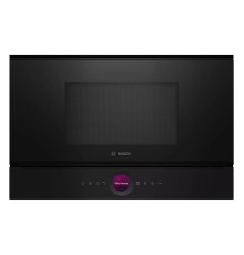 Встраиваемые микроволновые печи BOSCH 900Вт, 5 режимов, инвертер, 21 л, черный, петли справа