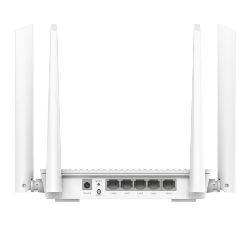 Маршрутизатор/ AX3000 Gigabit Dual Band Wi-Fi 6 Mesh Router, Chipset MT7981BA+MT7976CN+MT7531AE, 802.11ax/ac/a/b/g/n, 2402Mbps at 5GHz + 574Mbps at 2.4GHz, 5 x 10/100/1000Mbps Ports, 4 x 5dBi fixed antennas, WiFi router/AP/ Repeater/WISP Mode, PPTP/L2TP/O Маршрутизатор/ AX3000 Gigabit Dual Band Wi-Fi 6 Mesh Router, Chipset MT7981BA+MT7976CN+MT7531AE, 802.11ax/ac/a/b/g/n, 2402Mbps at 5GHz + 574Mbps at 2.4GHz, 5 x 10/100/1000Mbps Ports, 4 x 5dBi fixed antennas, WiFi router/AP/ Repeater/WISP Mode, PPTP/L2TP/O