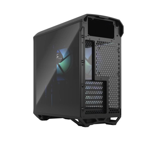 Корпус ПК без блока питания/ Case Fractal Design Torrent Compact RGB TG Light Tint, Midi-Tower, 2x180mm RGB, 2xUSB-A 3.2 + 1xUSB 3.2 Type-C E-ATX, SSI-CEB, ATX, mATX, mITX Black