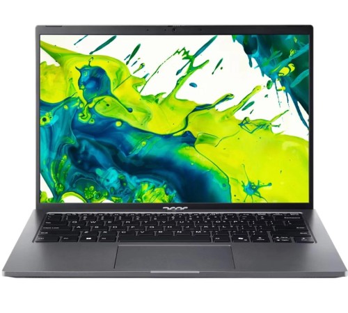 Ноутбук/ ACER Aspire Go 14 AG14-71M-59G4 14"(1920x1200 (матовый) IPS)/Intel Core Ultra 5 125H(1.2Ghz)/16384Mb/512PCISSDGb/noDVD/Int:UMA/Cam/BT/WiFi/50WHr/war 1y/1.5kg/Iron/NoOS