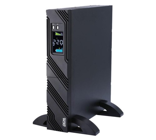 ИБП SPR-2000, линейно-интерактивный, 2000 ВA, 1600 Вт, LCD, Rack/Tower, 8 розеток IEC320 C13 и 1 розетка C19 с резервным питанием, USB, RS-232, слот под SNMP карту, защита RJ45, ШхГхВ 428x431x84 мм 22.5 кг/ UPS POWERCOM SPR-2000, line-interactive, 2000 VA