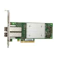 Сетевой адаптер Qlogic QLE2742-SR-CK PCIe 3.0, x8, 2-ports, 32GFC, SR-Optic, трансиверы установлены, LP+FH brackets, OEM