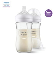 Бутылочка Avent/ Бутылочка для кормления 250 мл, 2 шт, серия NATURAL Response, стекло