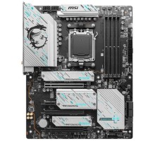 Материнская плата/ MB MSI AMD X670 sAM5, 4xDDR5(256GB), HDMI 2.1/DP, 1xPCIe 5.0x16, 1xPCIe 4.0x16, 1xPCIe 3.0x16, 1xPCIe 3.0, 1xLAN (2.5GbE), Wi-Fi, BT, 4xSATA 6Gb/s, 4xM.2, 1xUSB-C, 7xUSB 3.2, 4xUSB 2.0, ATX