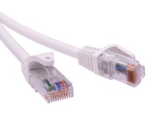 Патч-корд неэкранированный CAT6 U/UTP 4х2, LSZH, белый, 2.0м