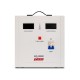 Стабилизатор POWERMAN AVS 20000D, ступенчатый регулятор, цифровые индикаторы уровней напряжения, 20 KВА, 140-260В, максимальный входной ток 100А, клеммная колодка, IP-20, напольный, 410мм х 280мм х 310мм, 30.9 кг./ Stabilizer POWERMAN AVS 20000D, step-ty