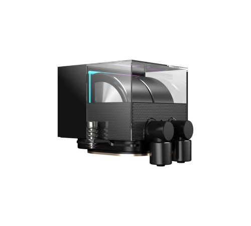 Система охлаждения/ Water Cooling System PCCooler DS360 BK (310W, 360mm, LED temp., Black, ARGB Pump/ Fans: 3x120mm, 86.73CFM, 28dBA, 2200RPM/ Pump height 67mm, 28dBA, 3200RPM, Rad thickness 27mm/ S: 1851, 1700, 1200, 20XX, 115X, AM5, AM4) Система охлаждения/ Water Cooling System PCCooler DS360 BK (310W, 360mm, LED temp., Black, ARGB Pump/ Fans: 3x120mm, 86.73CFM, 28dBA, 2200RPM/ Pump height 67mm, 28dBA, 3200RPM, Rad thickness 27mm/ S: 1851, 1700, 1200, 20XX, 115X, AM5, AM4)